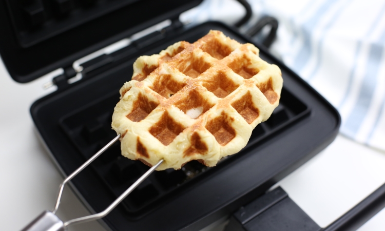 par-baked liege waffle