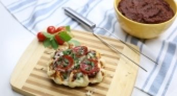Sweet + Savory Liege Waffle Pizza and Calzone