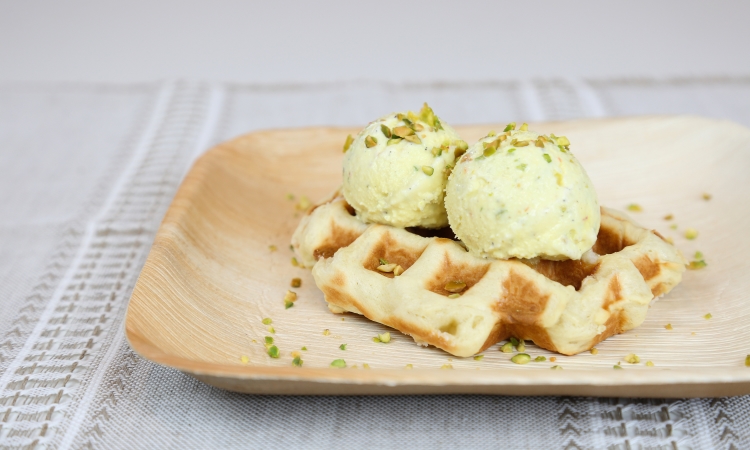 liege waffle ice cream scoop