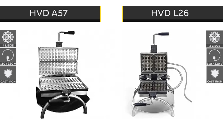 How to season your HVD A57 and L26 cast iron waffle maker