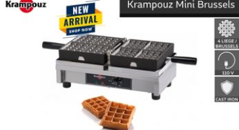 Introducing The New Krampouz Mini Brussels Waffle Maker