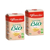 Francine Organic French Wheat Flour T55 (Pack of 2)